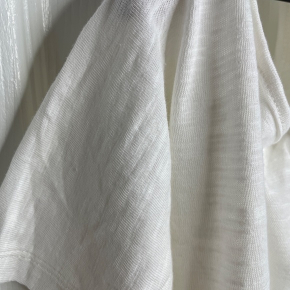 BluHeaven Open Shoulder Detail - White - Cotton/ Poly Tunic - Picture 2 of 7